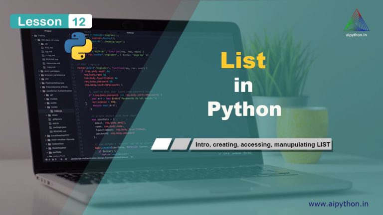 Learn about Python list with example in easiest way | aipython