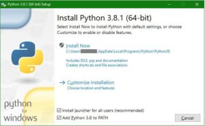 Install Python – aipython